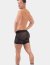 barcode Berlin Mesh Short Rupo schwarz XL